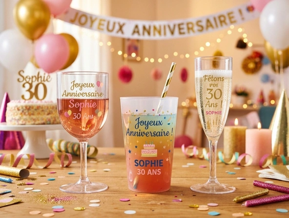 Gobelet anniversaire